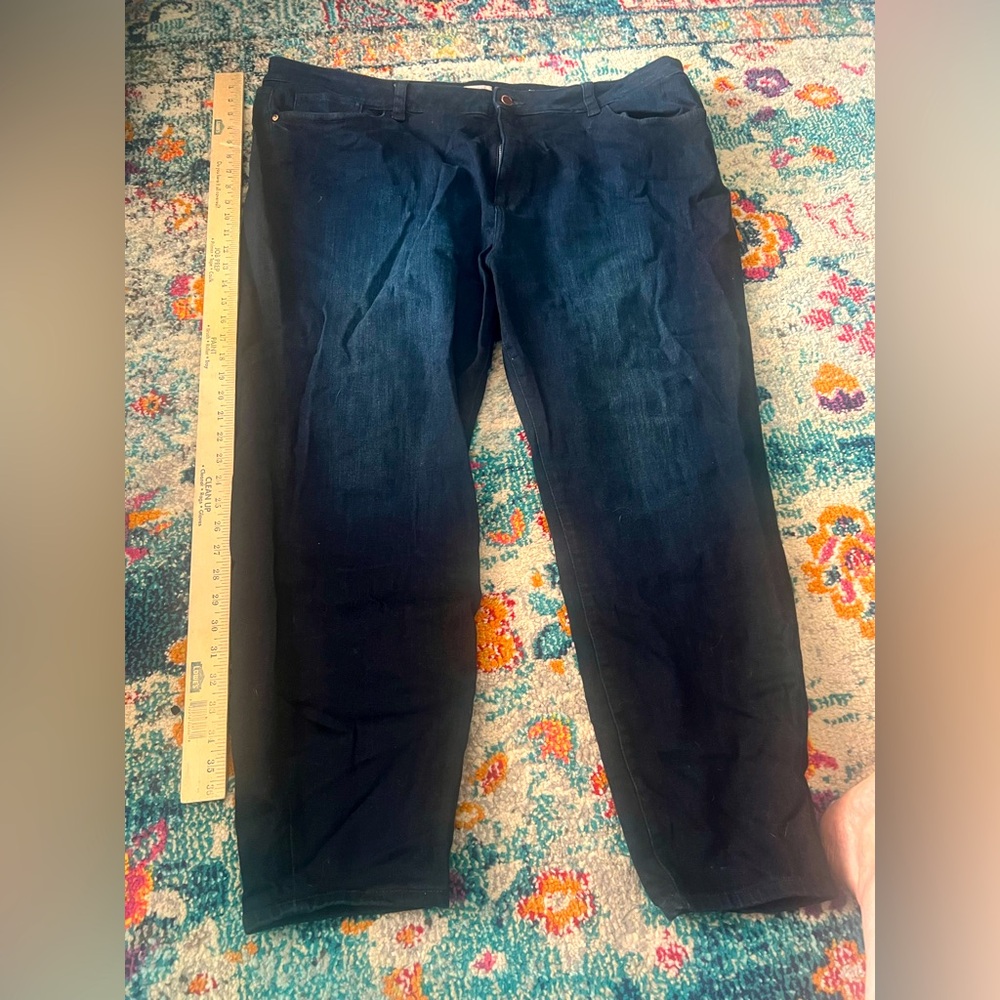 DL1961 Farrow Ankle Pants high rise instasculpt skinny jens size 26w